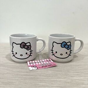 Hello Kitty by Sanrio Stacked Ceramic Mugs 10 oz each - Set of 2